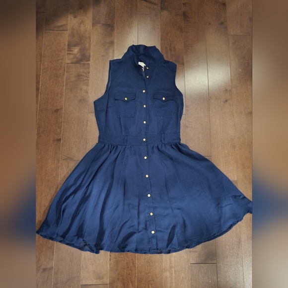 Dynamite 60s Style Blue Dress - Picture 1 of 1